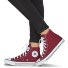 Converse CHUCK TAYLOR ALL STAR CORE HI Rote High-Top-Sneaker f&uuml;r Damen - Gr&ouml;&szlig;e 8