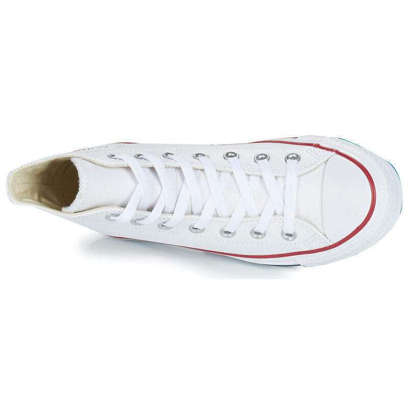 Converse Chuck Taylor All Star CORE LEATHER HI White High-Top Sneakers Men - 6