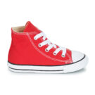 Converse Zapatillas Chuck Taylor All Star Core Hi rojas para ni&ntilde;o - Talla 2