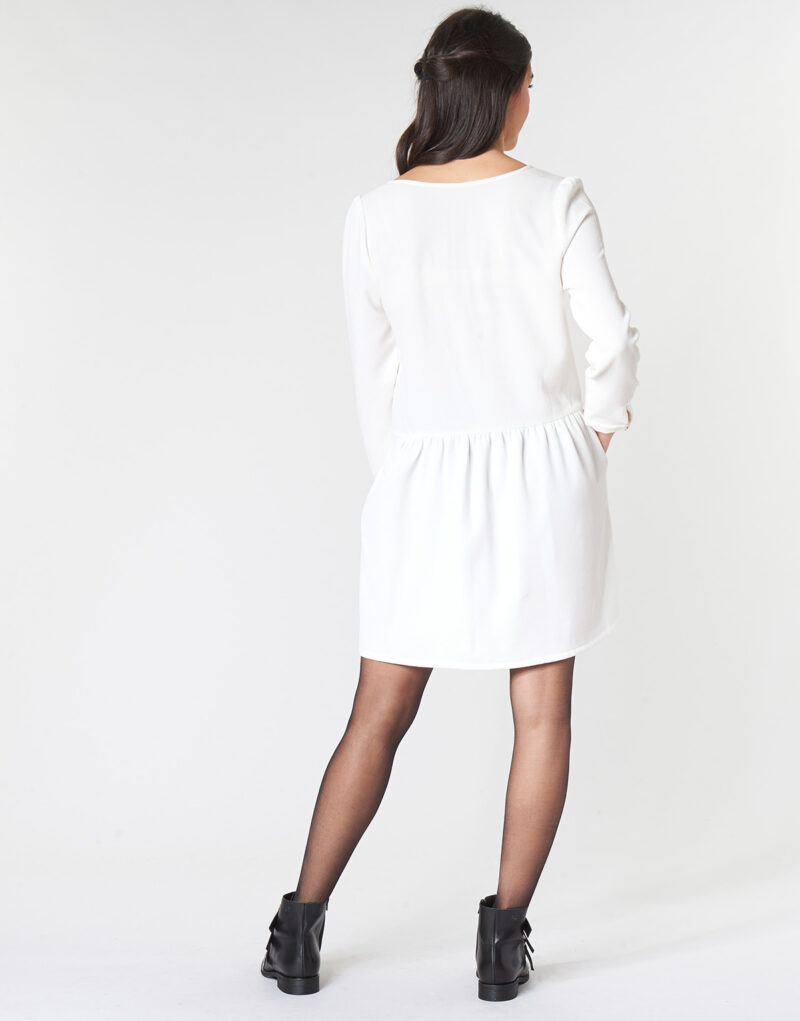 Abito corto Betty London LADY Bianco Abiti corti Donna - 4