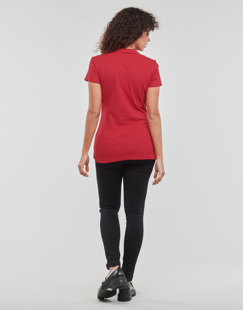 Polo Tommy Hilfiger NEW CHIARA Rouge Polo Femme - 4
