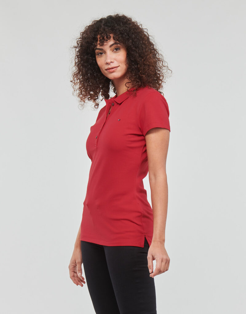 Polo Tommy Hilfiger NEW CHIARA Rouge Polo Femme - 6