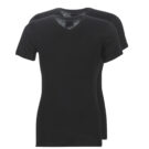 T-shirt  Athena  T SHIRT COL V  Nero -  T-shirt maniche corte Uomo - 1