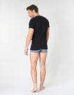 T-shirt  Athena  T SHIRT COL V  Nero -  T-shirt maniche corte Uomo - 4