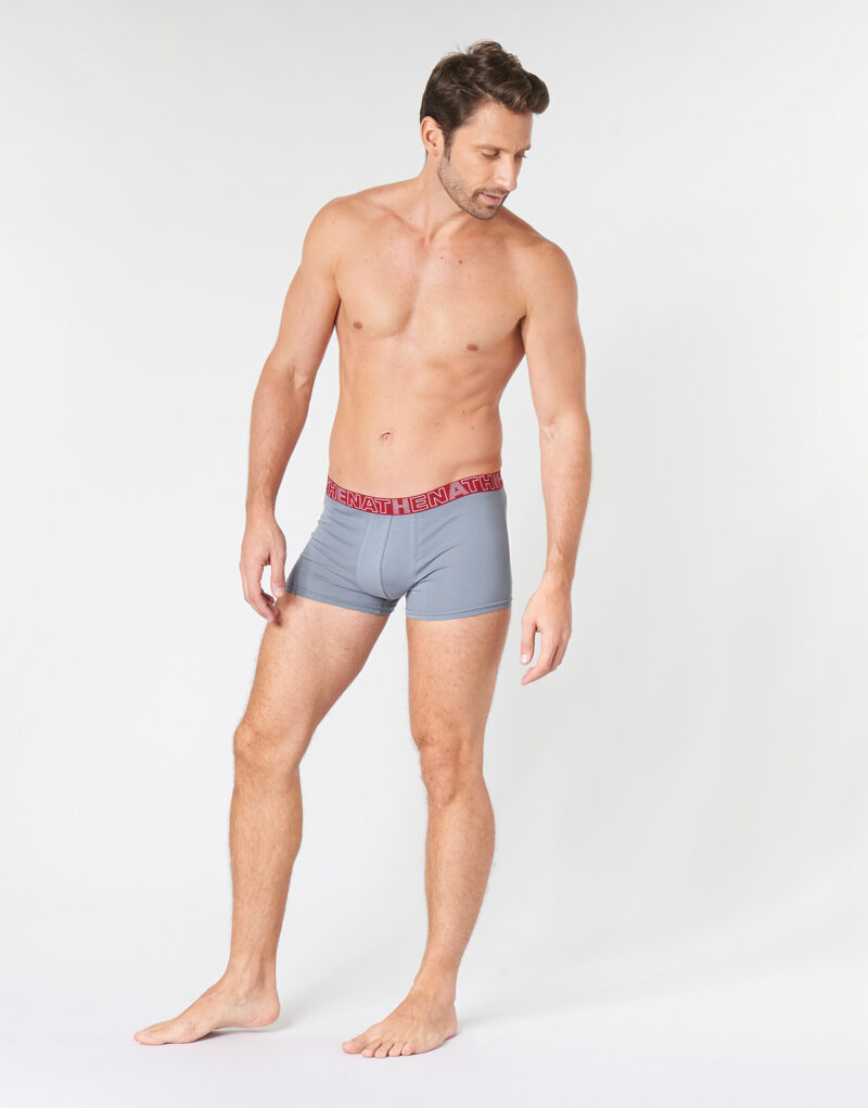Athena BASIC COLOR Black Boxer Men's Boxer - 3