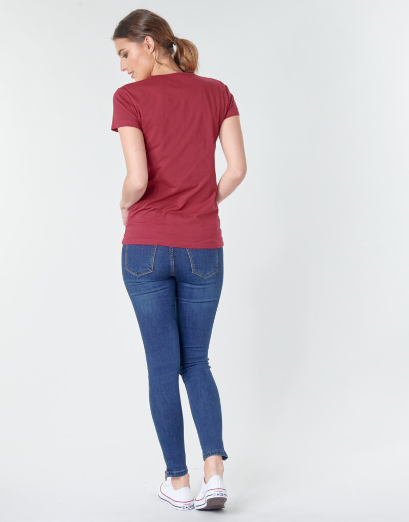 T-shirt BOTD MATILDA Bordeaux Femme - 4