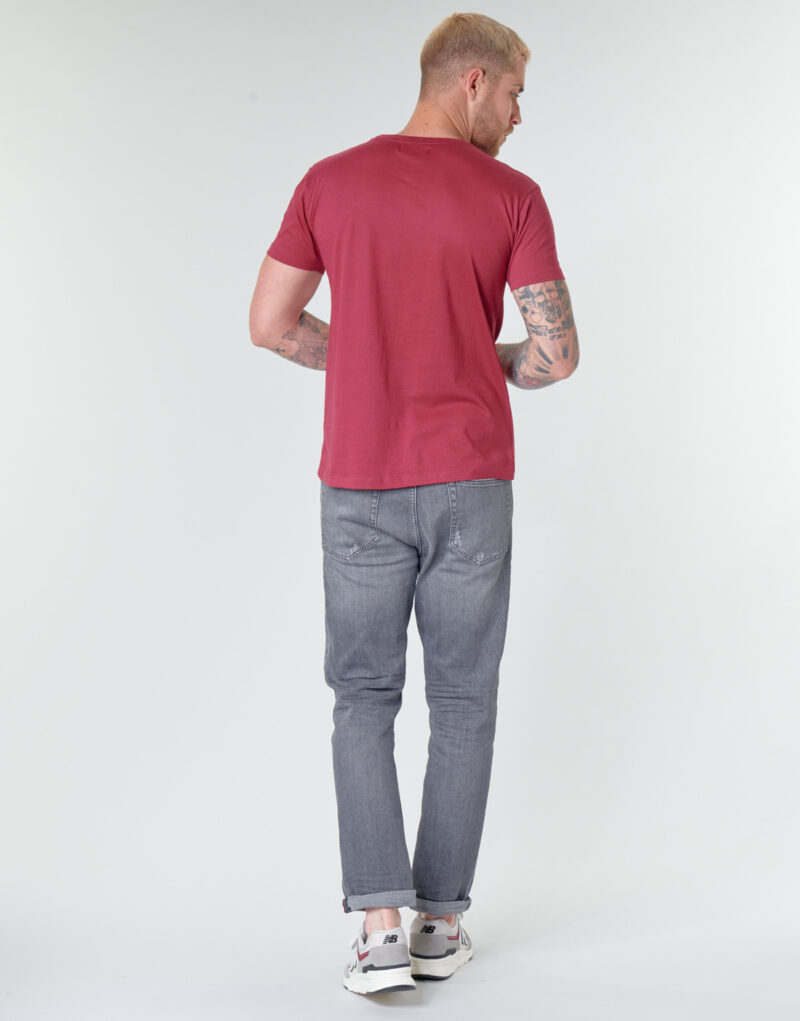 T-shirt BOTD MATILDO Bordeaux T-shirt &agrave; manches courtes Homme - 4