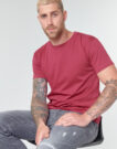 T-shirt BOTD MATILDO Bordeaux T-shirt &agrave; manches courtes Homme - 5