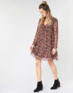 Abito corto Betty London LETICIA Multicolore Abiti corti Donna - 3