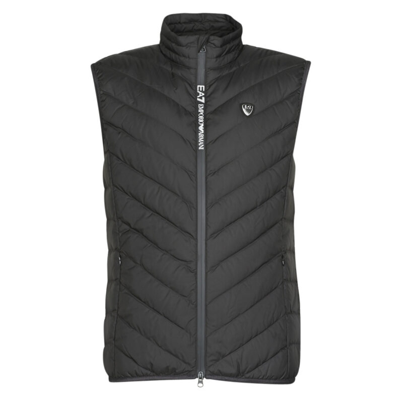 Doudoune Emporio Armani EA7 TRAIN CORE SHIELD M DOWN LIGHT VEST Nero Piumini Uomo - 1