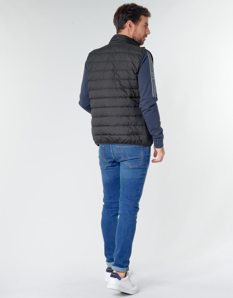 Doudoune Emporio Armani EA7 TRAIN CORE SHIELD M DOWN LIGHT VEST Nero Piumini Uomo - 4