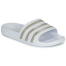 Pantuflas adidas ADILETTE AQUA blancas para mujer - 1