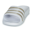Pantuflas adidas ADILETTE AQUA blancas para mujer - 3