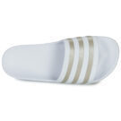 Pantuflas adidas ADILETTE AQUA blancas para mujer - 6