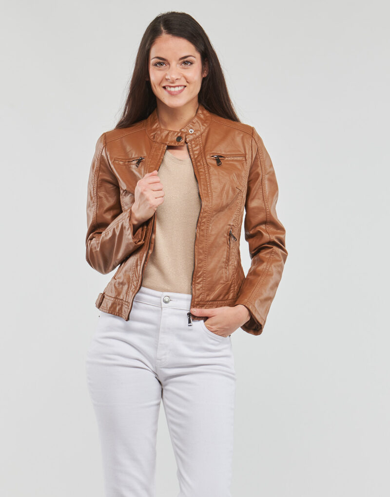 Lederjackeelle Moony Mood PUIR Braune Jacken in pelle Frau - 2