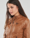 Lederjackeelle Moony Mood PUIR Braune Jacken in pelle Frau - 5