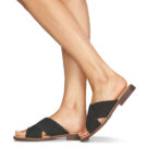 Clarks Pantoufles noires pour femmes DECLAN IVY - Pointure 8