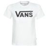 T-shirt Vans FLYING V CREW TEE Bianco T-shirt maniche corte Donna