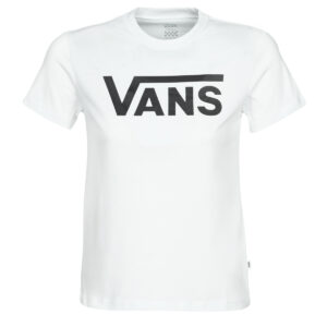 T-shirt  Vans  FLYING V CREW TEE  Bianco -  T-shirt maniche corte Donna