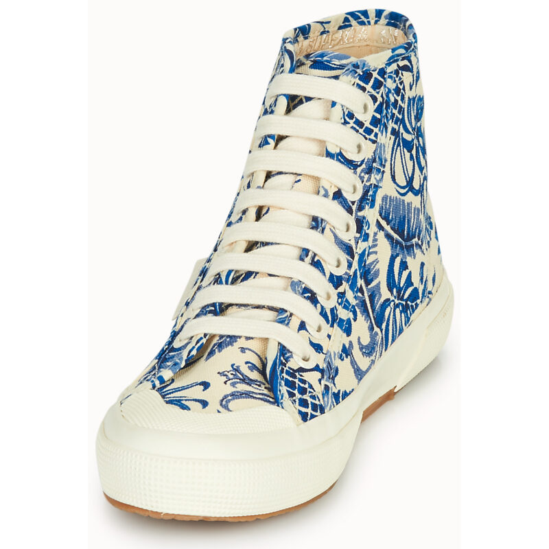 Superga 2295-COTFANW Blu Sneakers alte Donna - 3