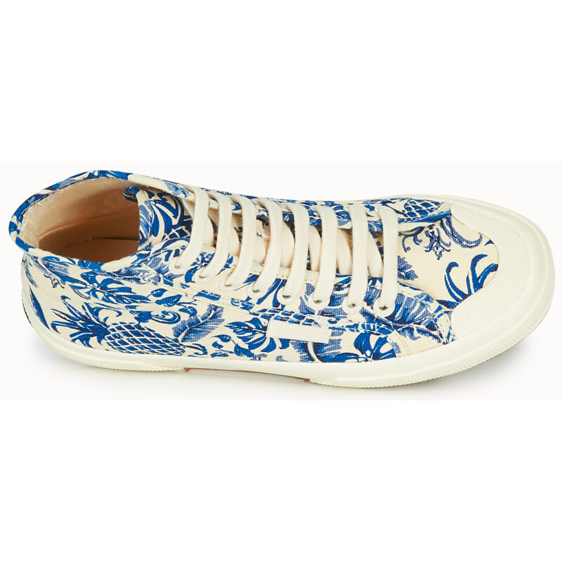 Superga 2295-COTFANW Blu Sneakers alte Donna - 6