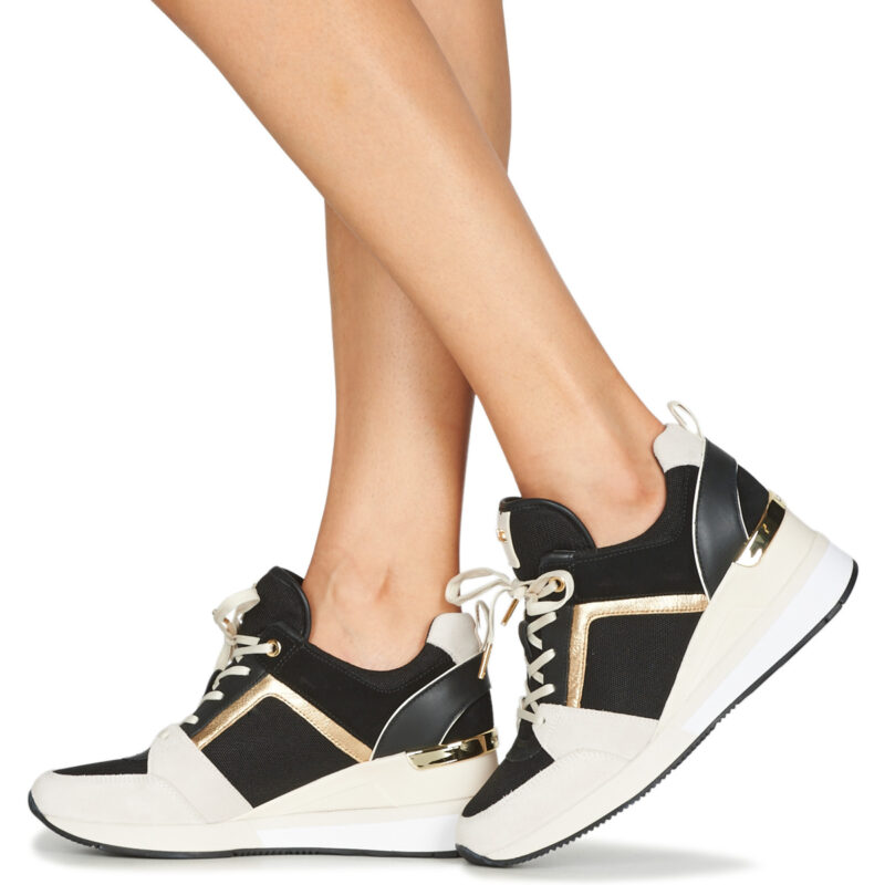 MICHAEL Michael Kors GEORGIE Black Low-top Sneakers Women - 8