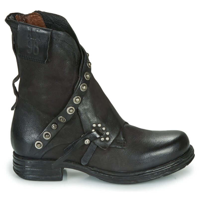 Airstep / AS98 SAINTEC Schwarze Damen-Ankle-Boots - 2