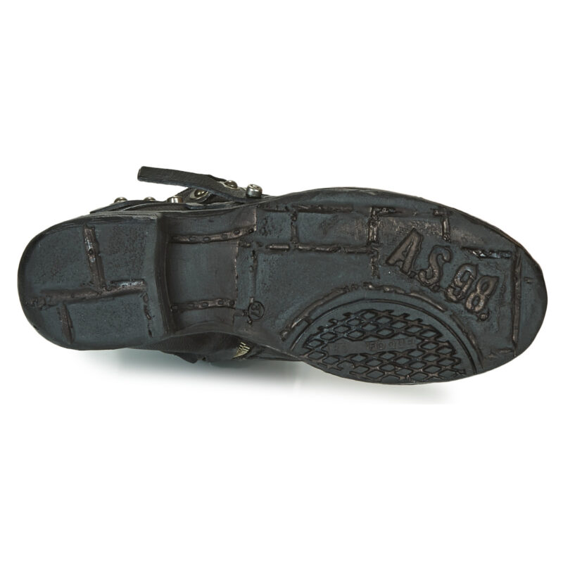 Airstep / AS98 SAINTEC Schwarze Damen-Ankle-Boots - 7