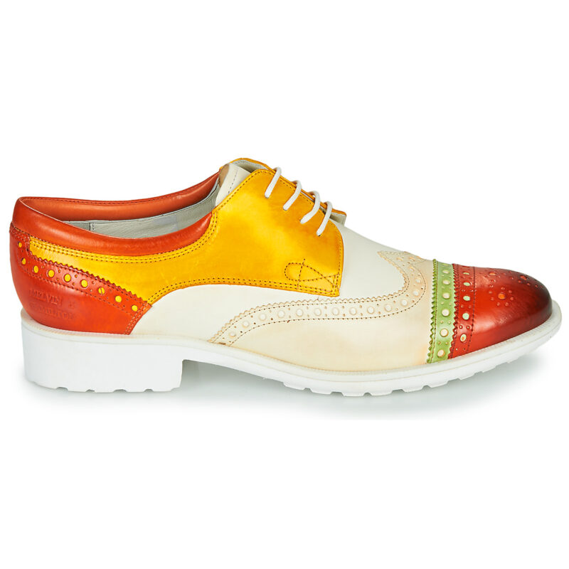 Melvin & Hamilton AMELIE 85 Bianco Derby Donna - 2