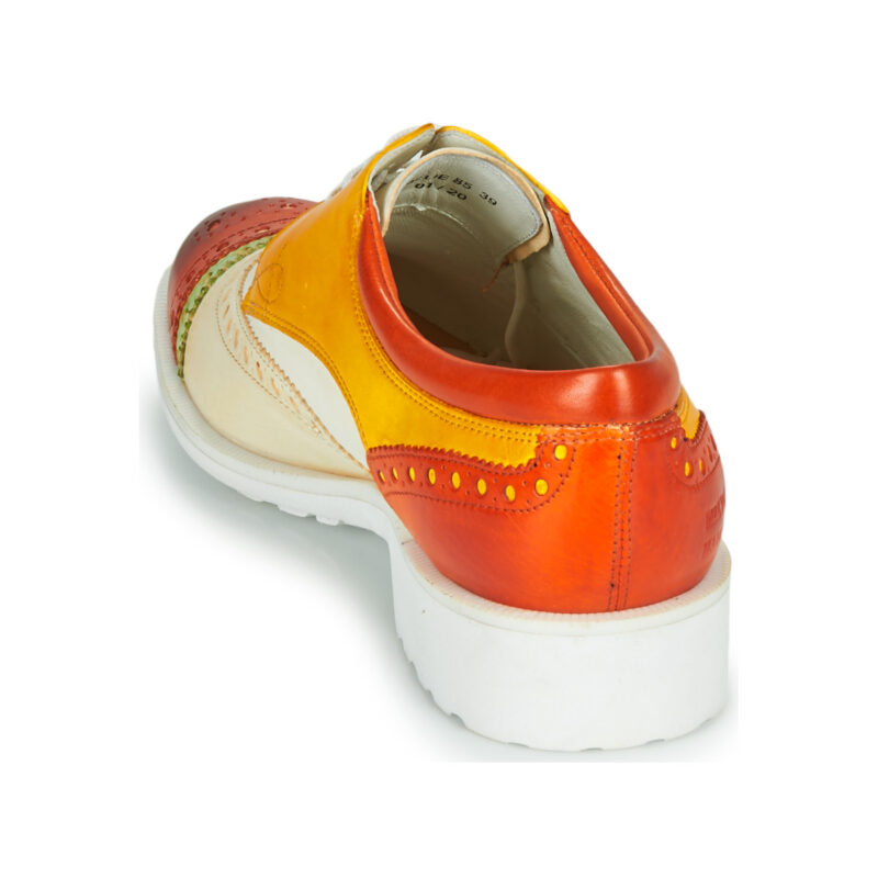 Melvin & Hamilton AMELIE 85 Bianco Derby Donna - 5