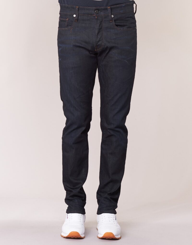 Jean fusel&eacute; G-Star Raw 3301 TAPERED Blu Jeans Tapered Uomo - 4
