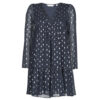 Abito corto  Naf Naf  FOIL  Blu -  Abiti corti Donna