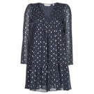 Abito corto  Naf Naf  FOIL  Blu -  Abiti corti Donna - 1