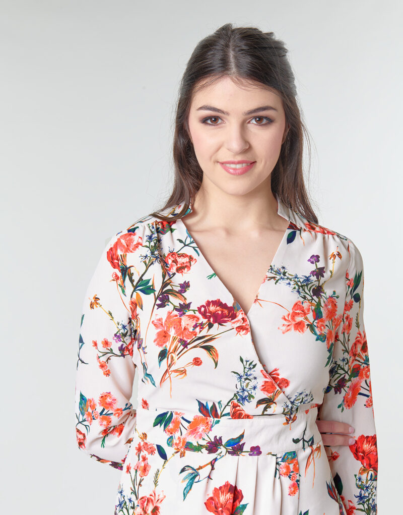 Abito corto Morgan REGARD Beige Abiti corti Donna - 5