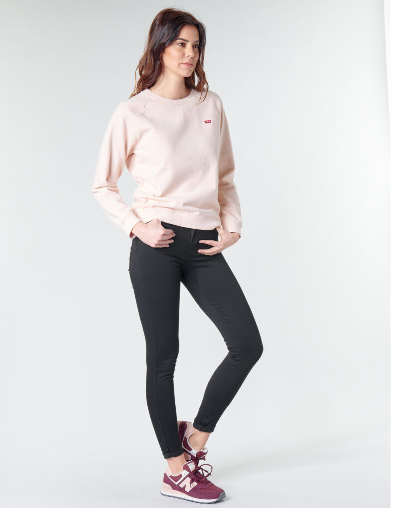 Jeans skynny  Levis  720 HIRISE SUPER SKINNY  Nero -   Jeans skynny Donna - 3