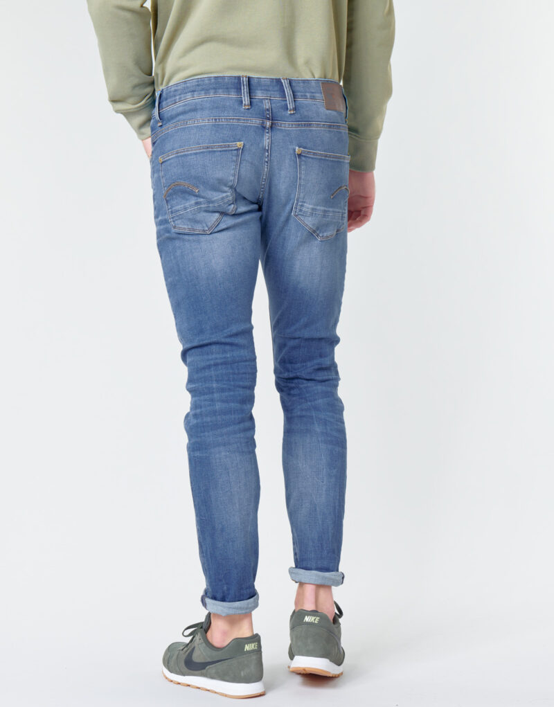 Skynny-Jeans G-Star Raw REVEND SKINNY Blue Skynny Jeans Herren - 4