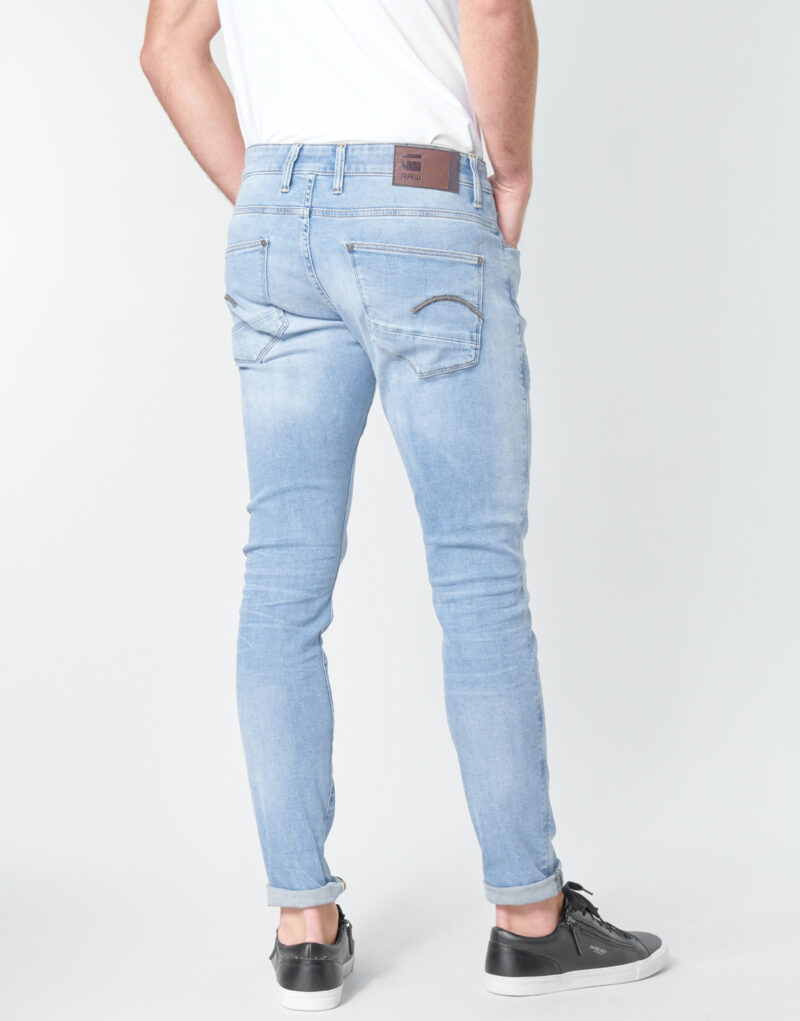 Skynny-Jeans G-Star Raw REVEND SKINNY Blue Skynny Jeans Herren - 4