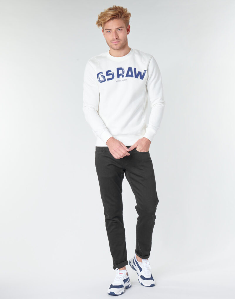 Slim-Jeans G-Star Raw 3301 SLIM Schwarze Slim-Jeans f&uuml;r Herren - 2