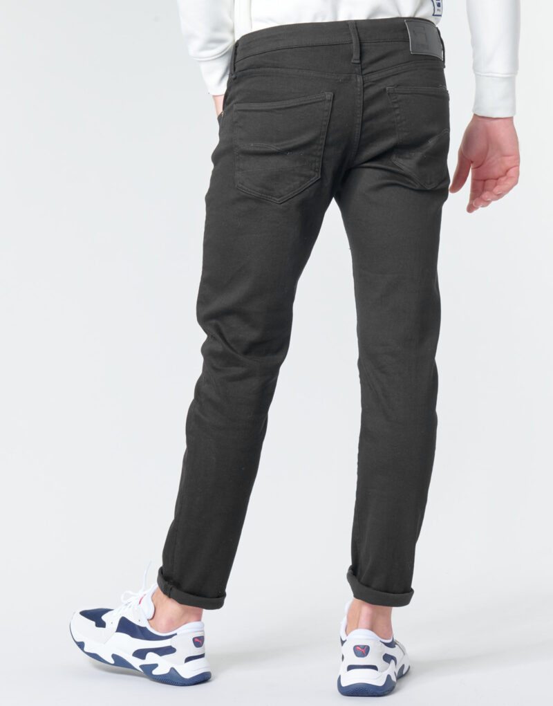 Slim-Jeans G-Star Raw 3301 SLIM Schwarze Slim-Jeans f&uuml;r Herren - 4