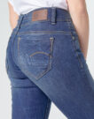 Jeans G-Star Raw MIDGE MID STRAIGHT WMN Blu Jeans Donna - 5