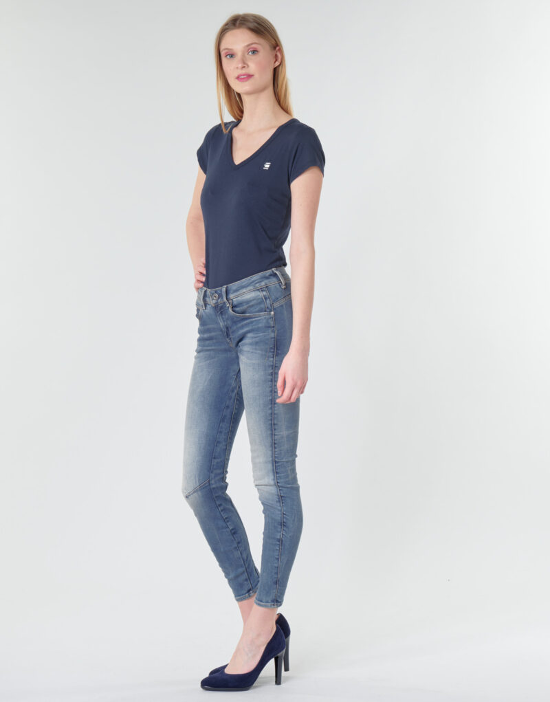 Jeans skynny G-Star Raw ARC 3D MID SKINNY WMN Blu Jeans skynny Donna - 3