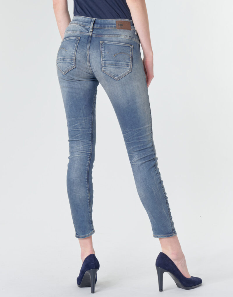 Jeans skynny G-Star Raw ARC 3D MID SKINNY WMN Blu Jeans skynny Donna - 4