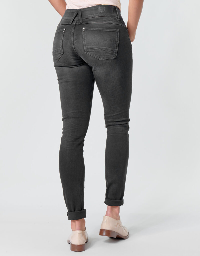 Jeans skynny G-Star Raw LYNN MID SKINNY WMN Grigio Jeans skynny Donna - 4
