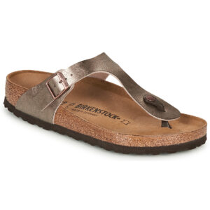 BIRKENSTOCK Gizeh Birko-flor / Taupe / Regular Marrone Infradito Donna