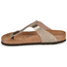 BIRKENSTOCK Gizeh Birko-flor / Taupe / Regular Marrone Infradito Donna - 4