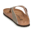 BIRKENSTOCK Gizeh Birko-flor / Taupe / Regular Marrone Infradito Donna - 5