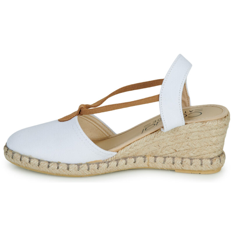 Casual Attitude IPOP Bianco Espadrillas Donna - 4