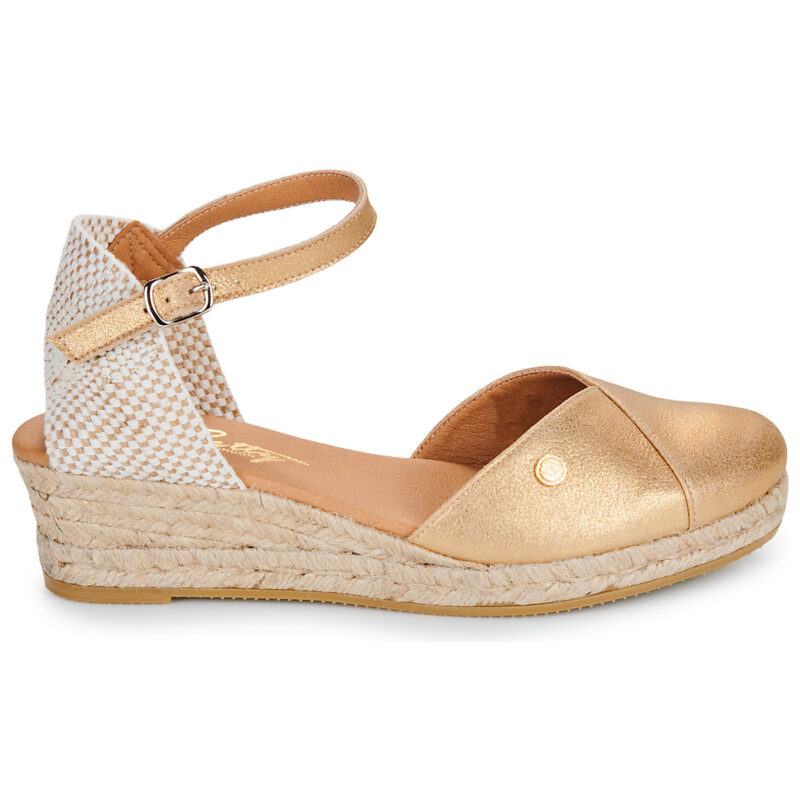 Betty London INONO Oro Espadrillas Donna - 2