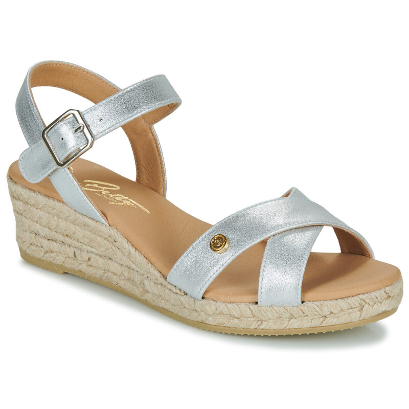 Betty London GIORGIA Argento Espadrillas Donna - 1