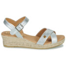 Betty London GIORGIA Argento Espadrillas Donna - 2